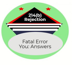 214b fatal error you answers f1 visa interview