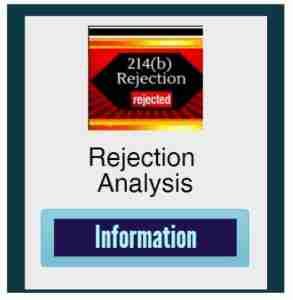214b rejection anaylysis