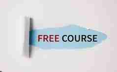 free course